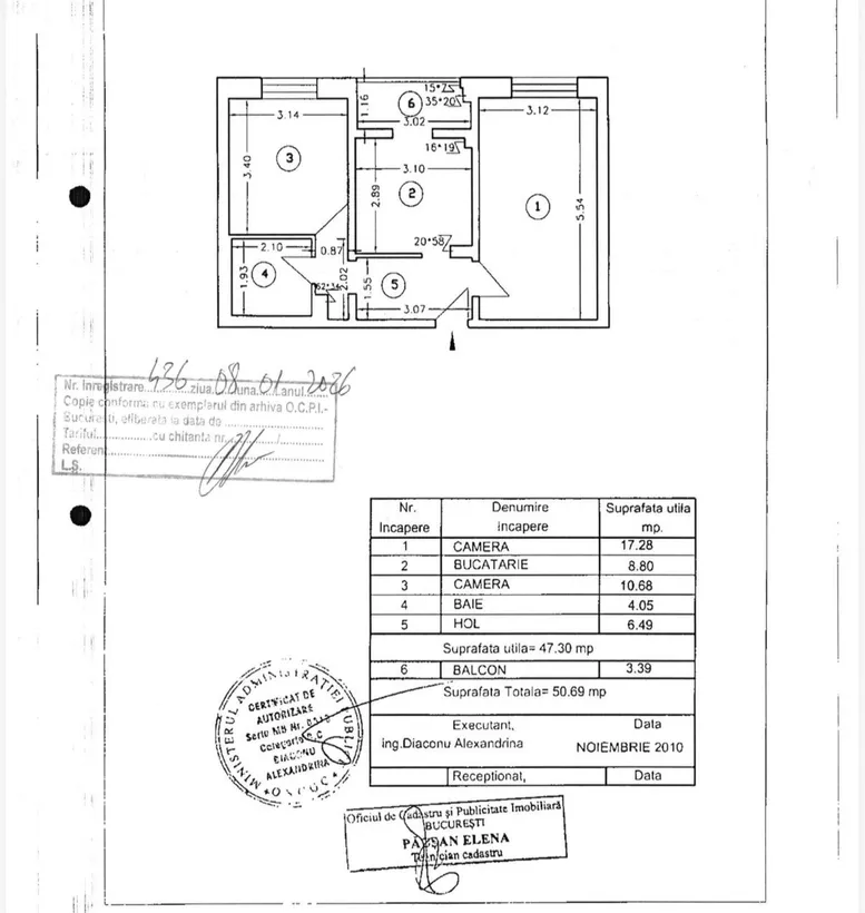 Militari 2 camere 51 mp Gorjului strada Moinesti