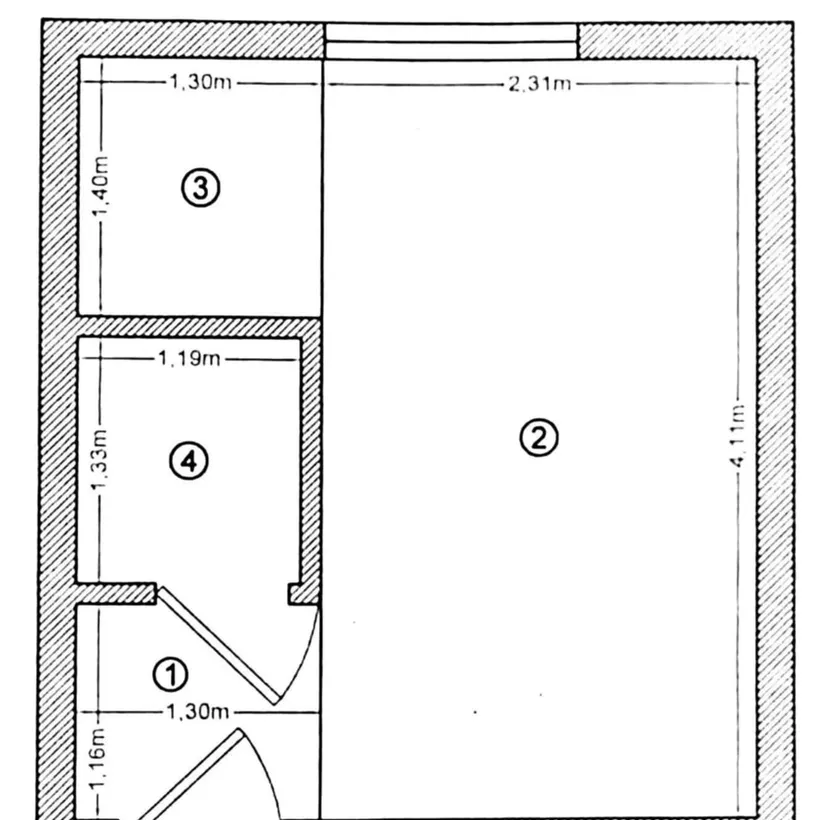 Toporasi Branistari Iacob Andrei Baduc garsoniera etaj 1/P 4
