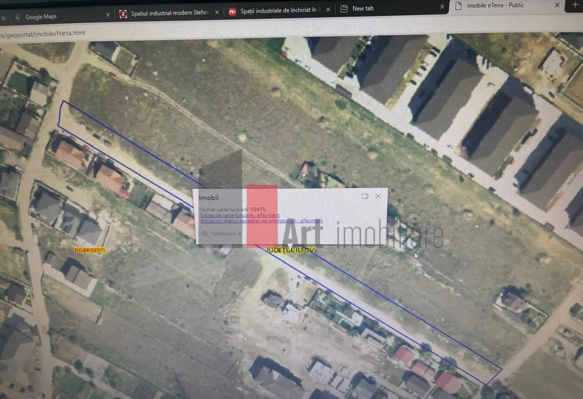 Ilfov Teren Bucuresti / Dobroesti tripla deschidere