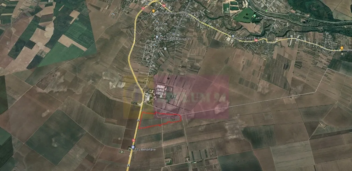 Teren 40ha Adunatii Copaceni Industrial/ Logistic