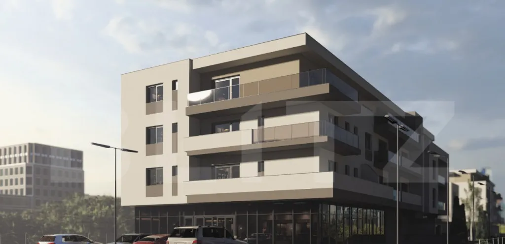 Apartament cu 3 camere 67 mp 28 mp terasa etaj intermedia