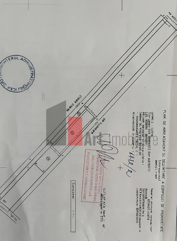Domnesti/ Teghes lot 783 mp / oferta teren