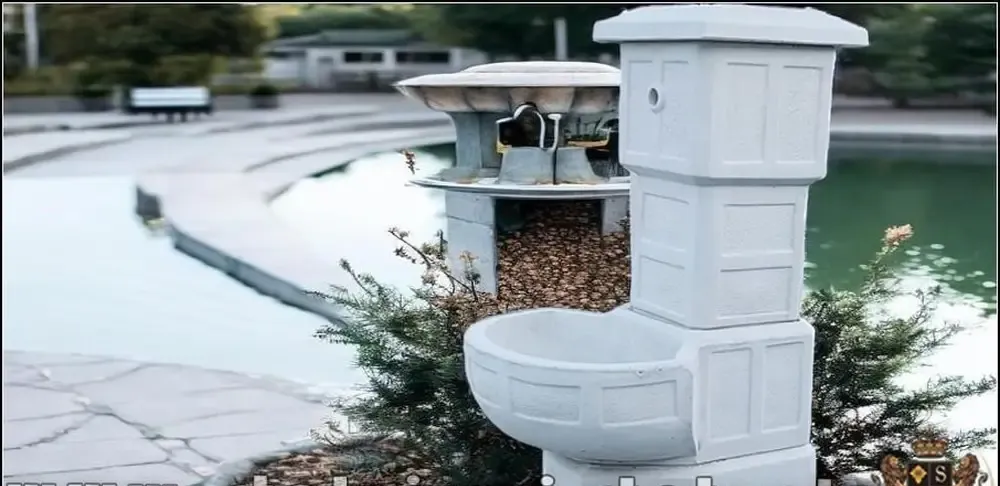 Cismea apa curenta beton model C1