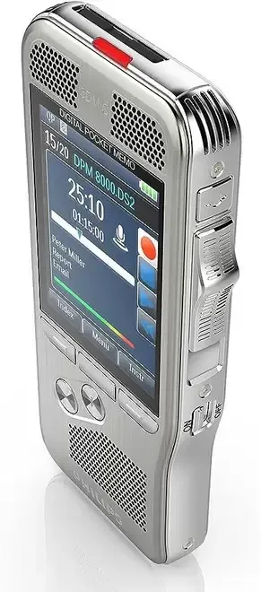 Reportofon de inox 3D technology PHILIPS DPM8200