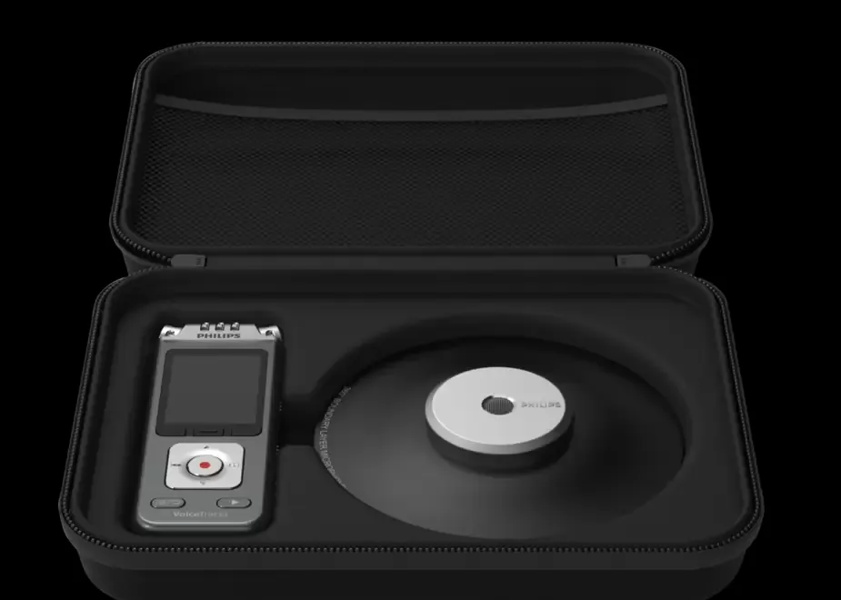 Reportofon 3 microfon cu wireless PHILIPS DVT8110