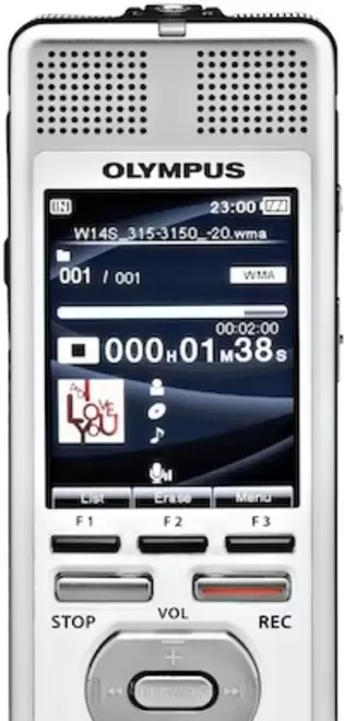 OLYMPUS DM 3 reportofon profesional comenzi vocale