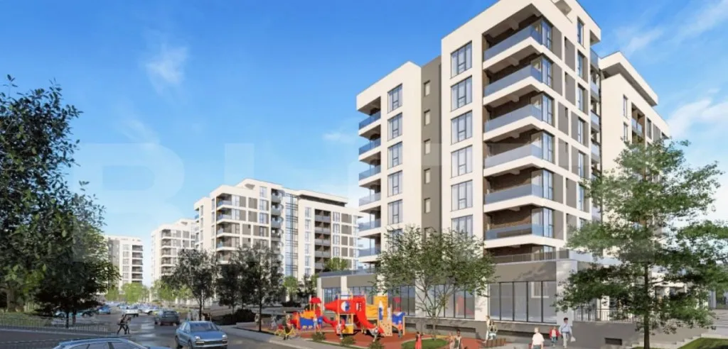 Apartament 2 camere 58 mp plata la dezvoltator zona Fabr