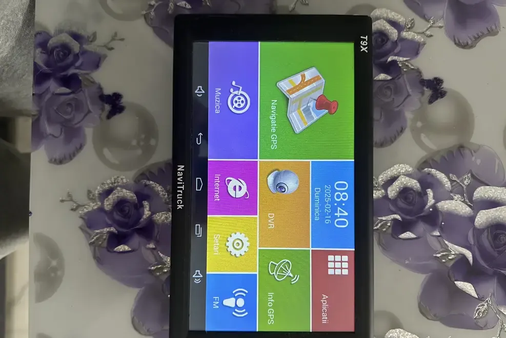 Gps navi truck t9x 9 inch camera DVR FULL hd