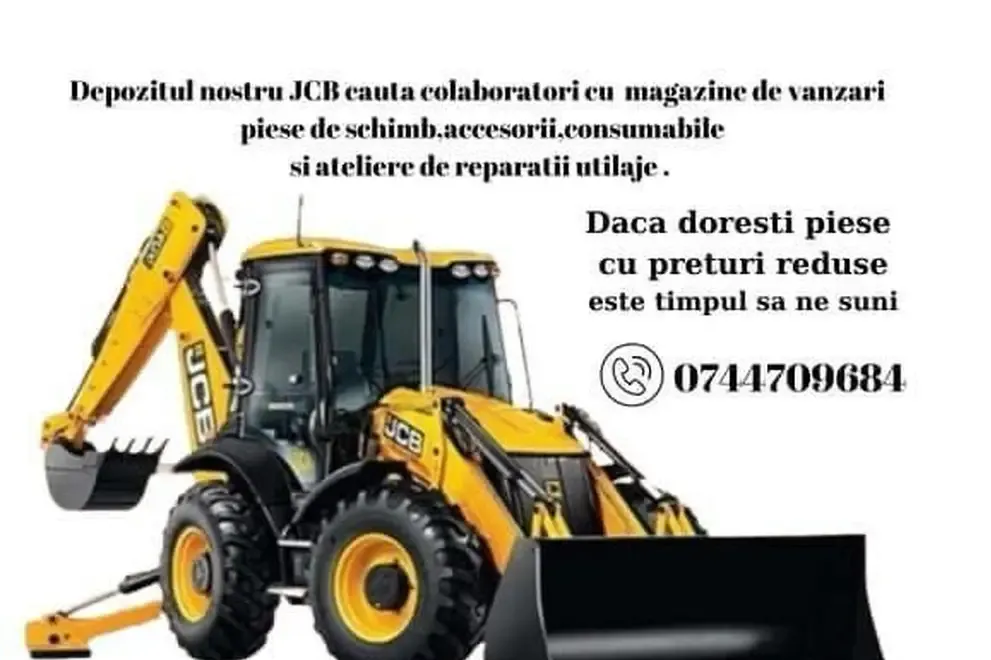 Depozit piese jcb cautam colaboratori
