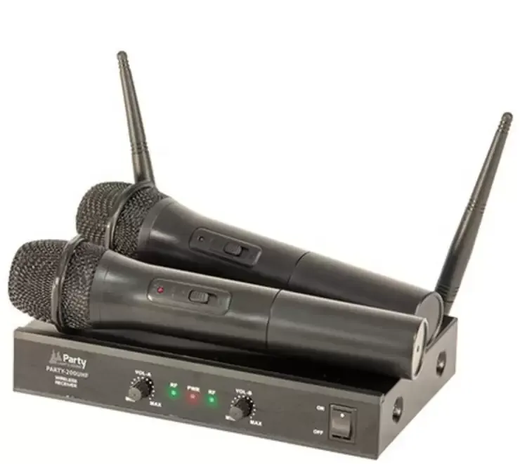 Sistem microfoane wireless Party Light amp Sound PARTY-200UHF-MKII UHF