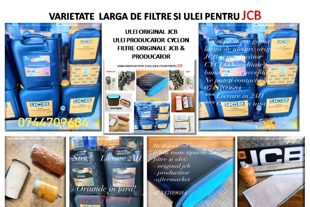 Piese jcb 3cx 4cx depozit originale si producator