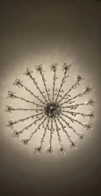 Candelabru cristal cu 20 surse de lumina