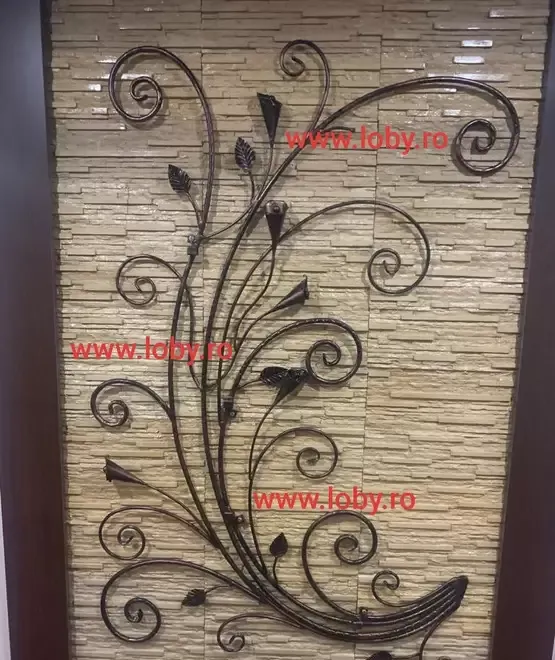 Decoratiune fier forjat pentru casa