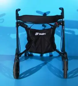 Cadru de mers cu roti din aluminiu