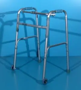 Cadru pentru mers cu 2 roti din aluminiu