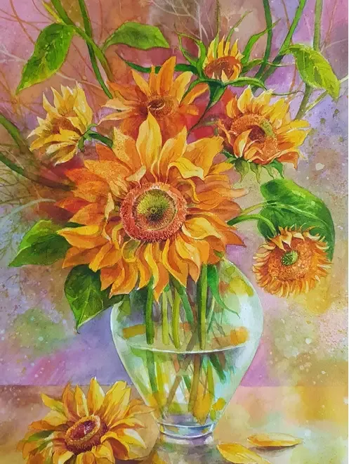 Tablouri picturi cu flori