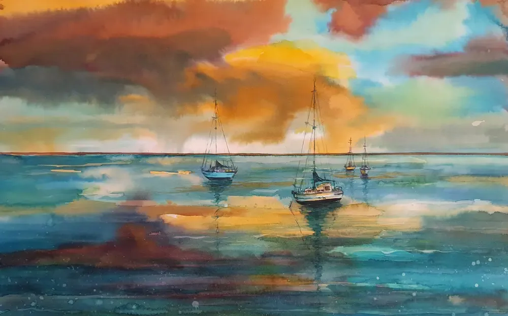 Tablouri picturi peisaje marine