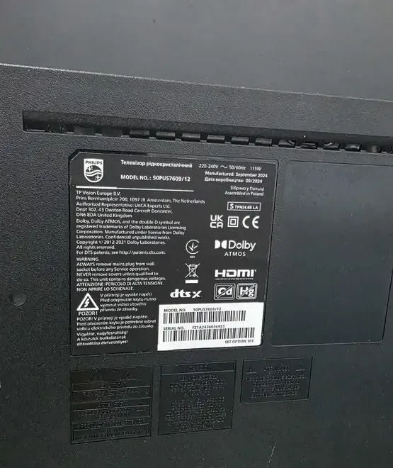 Philips LED 50PUS7609 126 cm