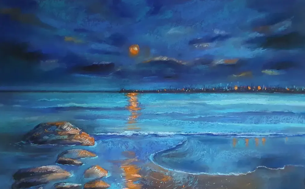 Tablouri in pastel cu peisaje