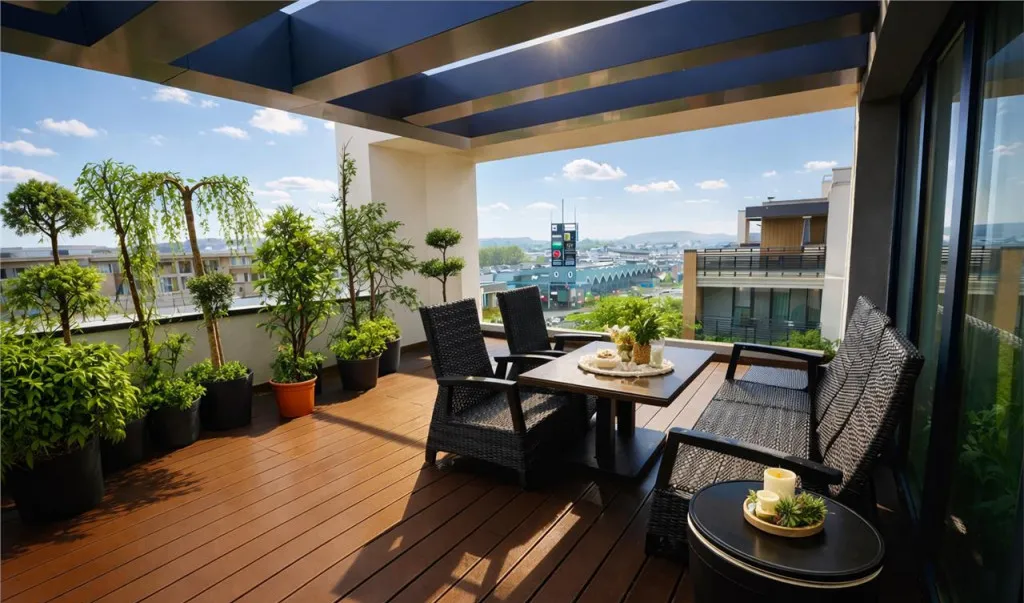 Studio regim in vila areal pretios terasa vedere panoram