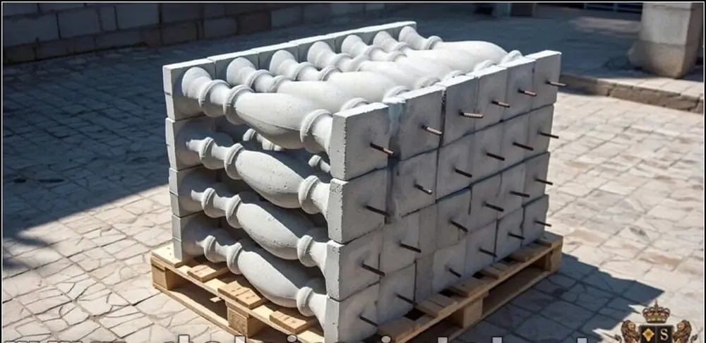 Stalpisori balustri popici mosoare beton model B1