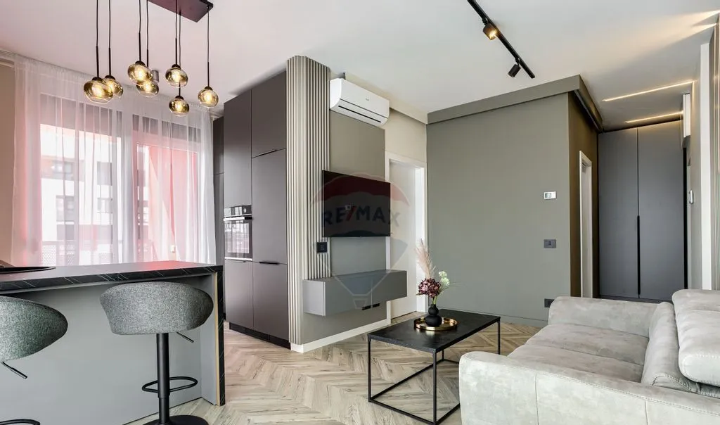 Apartament minimalist 2 camere parcare de inchiriat Ared