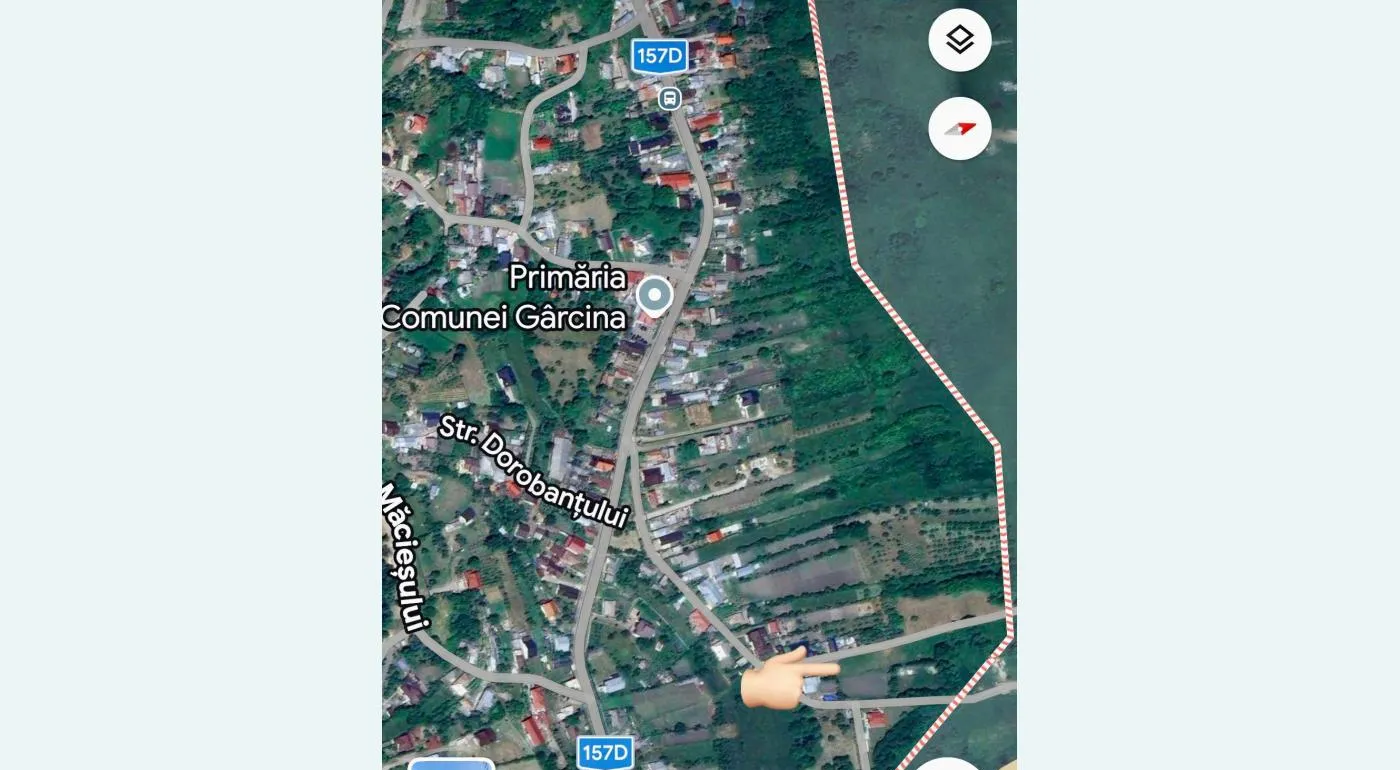 Teren intravilan de vanzare Garcina Neamt