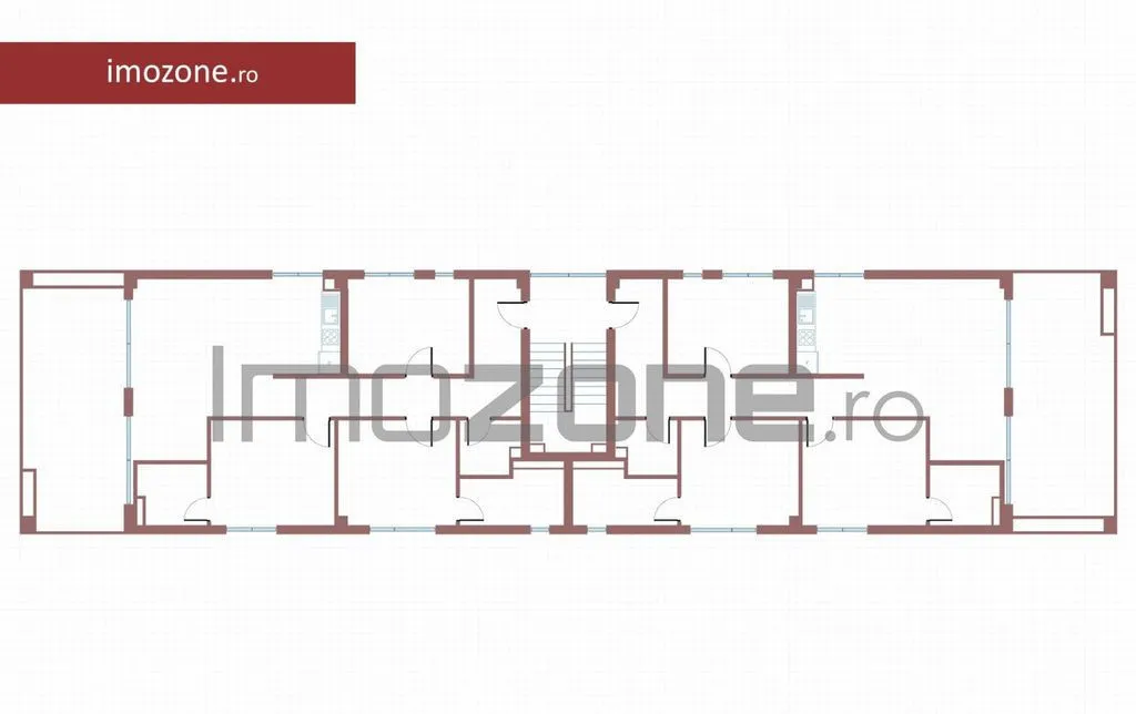 4 camere cu terasa de 22 mp 3 bai etaj 1/3 finisat mod