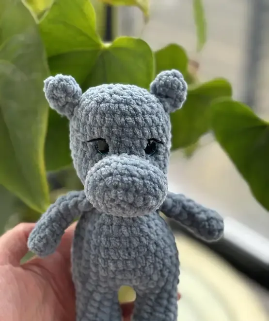 Hipopotam crosetat manual