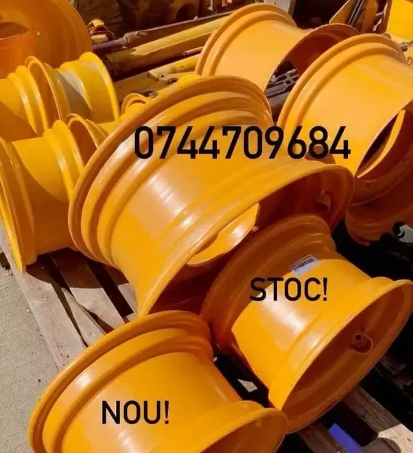 Jante noi si sh pentru utilajele jcb in stoc