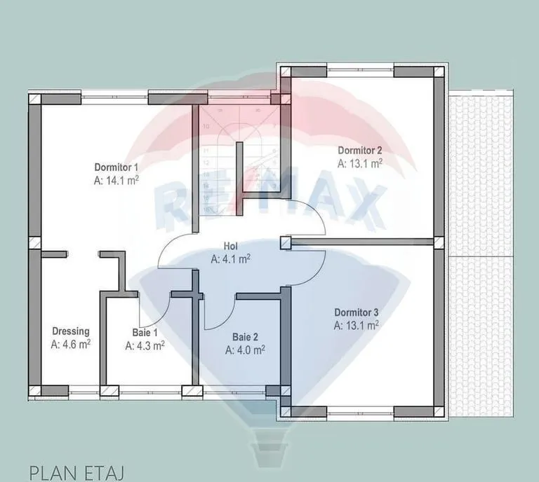 Casa intr un complex nou de 6 case insiruite 4 camere