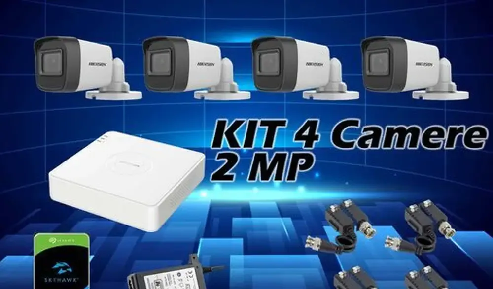 Sistem Supraveghere Complet Hikvision