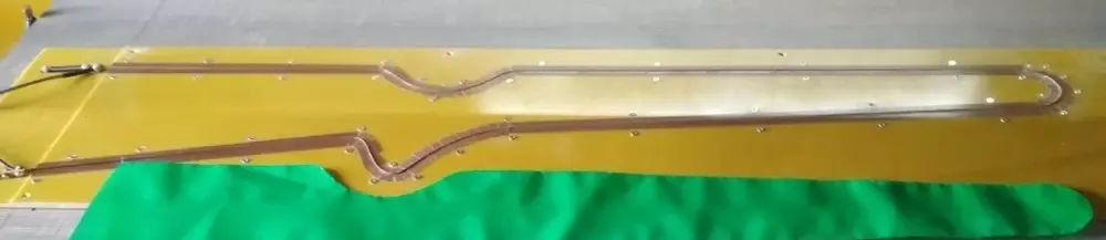 Masina de etansare a filmului cu cusaturi curbate