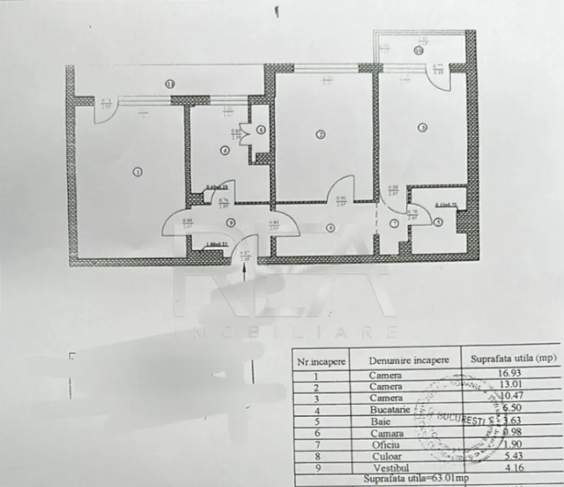 3 camere et 4/10 renovat bloc anvelopat Gorjului
