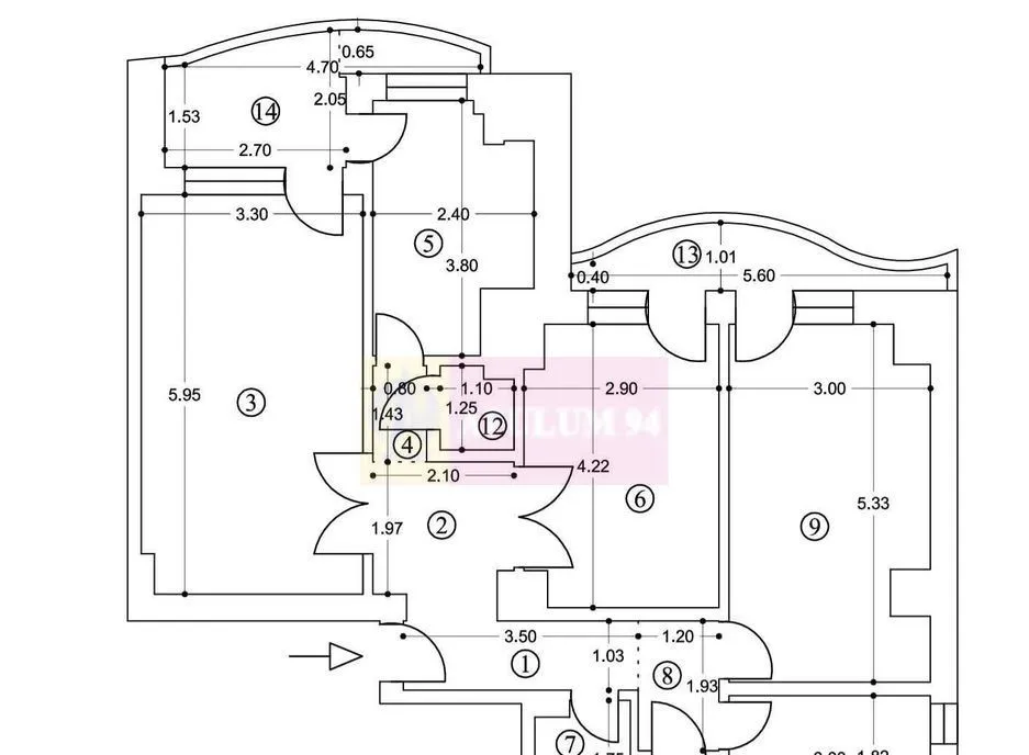 Vanzare apartament 3 camere Unirii Traian