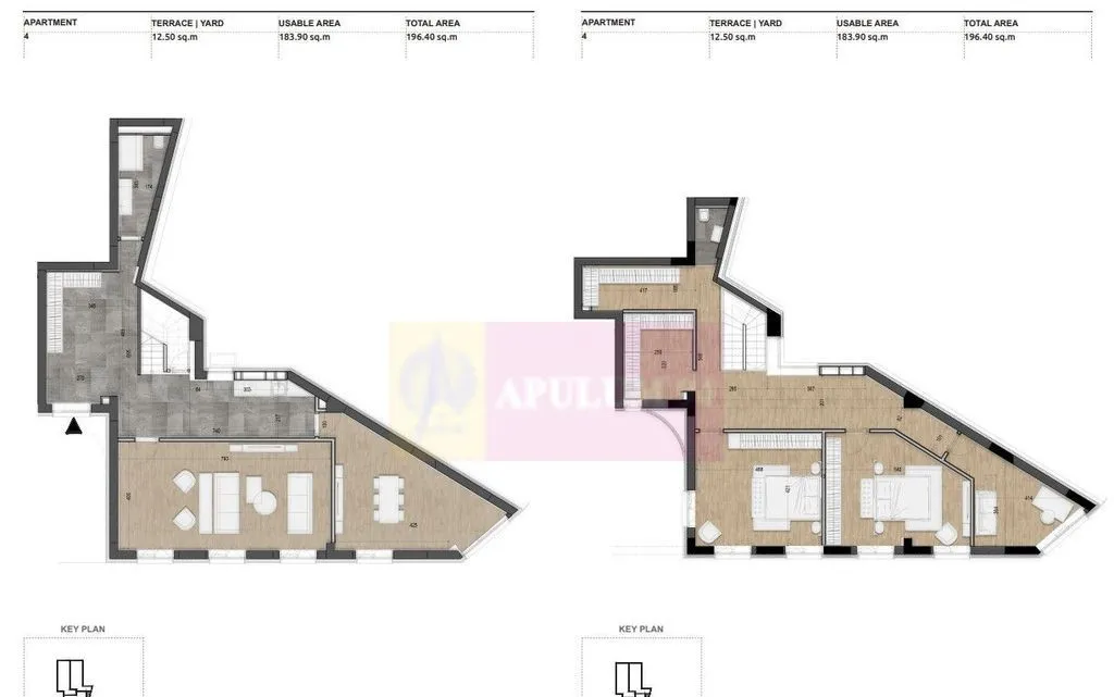 Apartament 4 camere tip duplex P 1 - Licurg