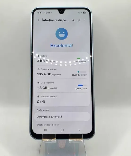 Samsung A17 Light Blue