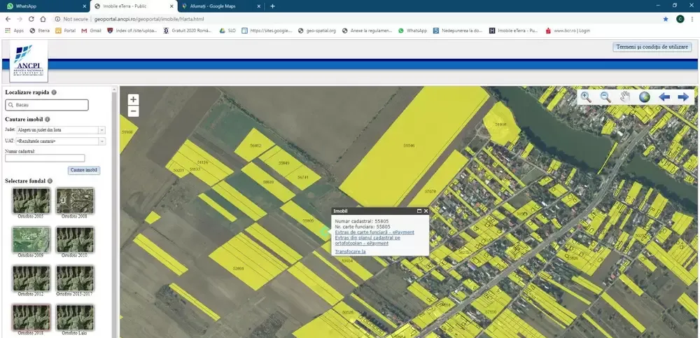 Teren intravilan comercial Afumati la nod