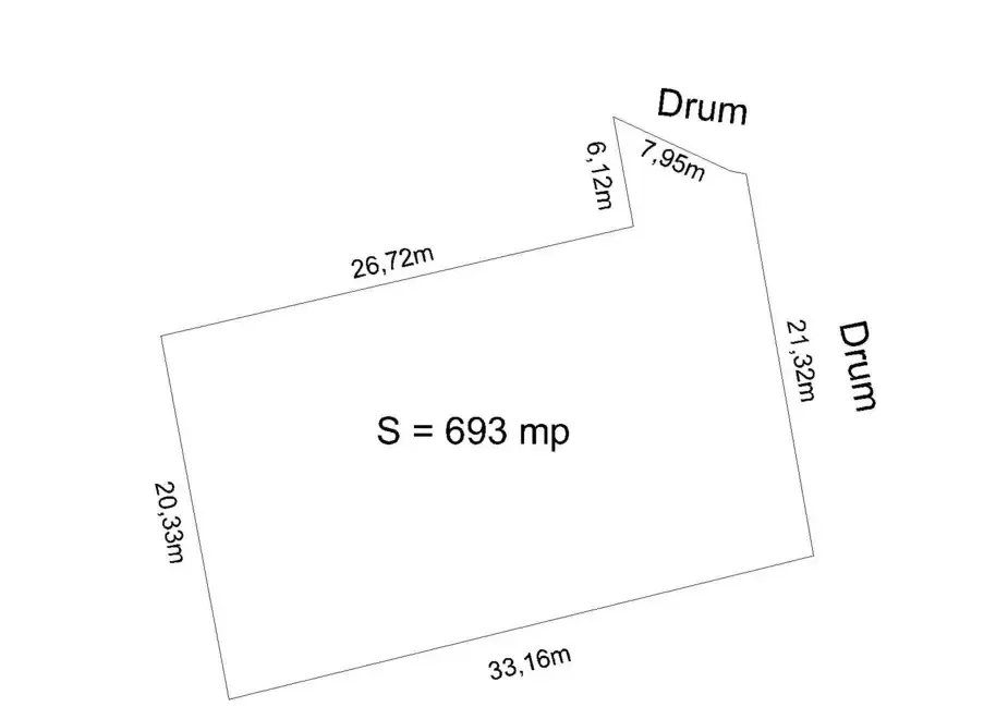 Teren intravilan Miroslava Coso Garaj