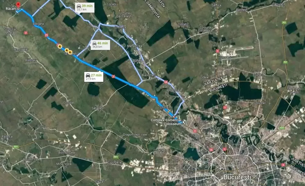 Vanzare/ schimb teren intravilan 20 minute de Bucuresti