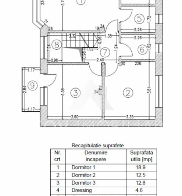 Vila superba P 1 Tunari 171mp 4 cam curte 396 mp teren