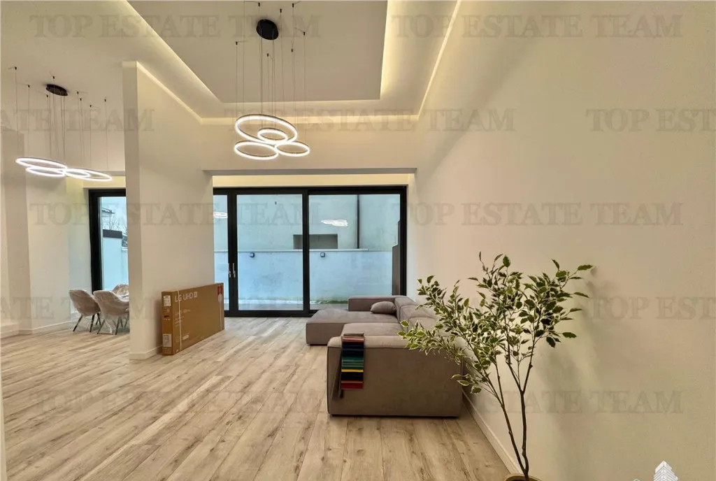 Apartament de inchiriat cu 3 camere gradina in Pipera / Sc