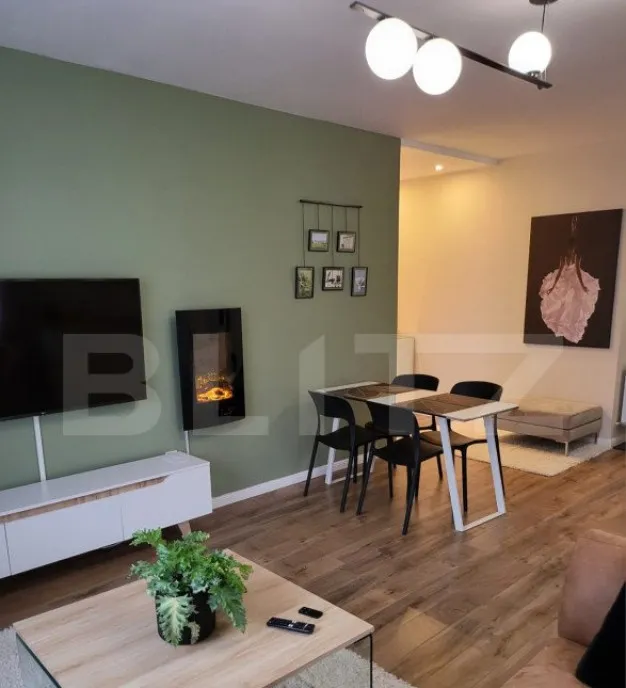 Apartament de 2 camere 50 mp lux finisat