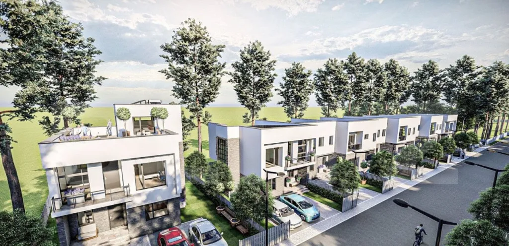 Ansamblu de case duplexuri si case individuale zona Scheia