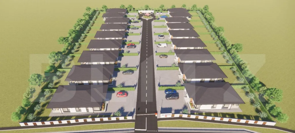 3 camere 2 bai 2 balcoane etajul 2 terra Oasului