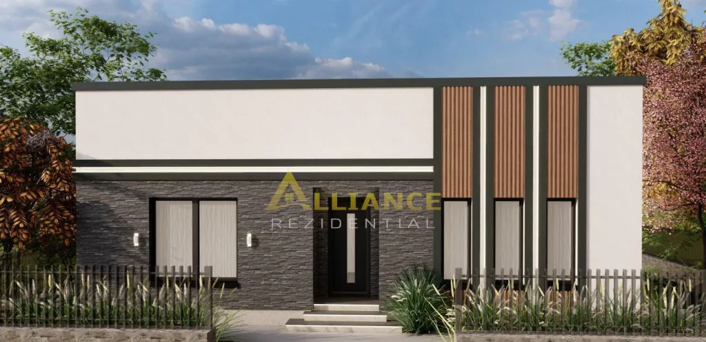 Casa parter 4 camere 2 bai teren 309mp