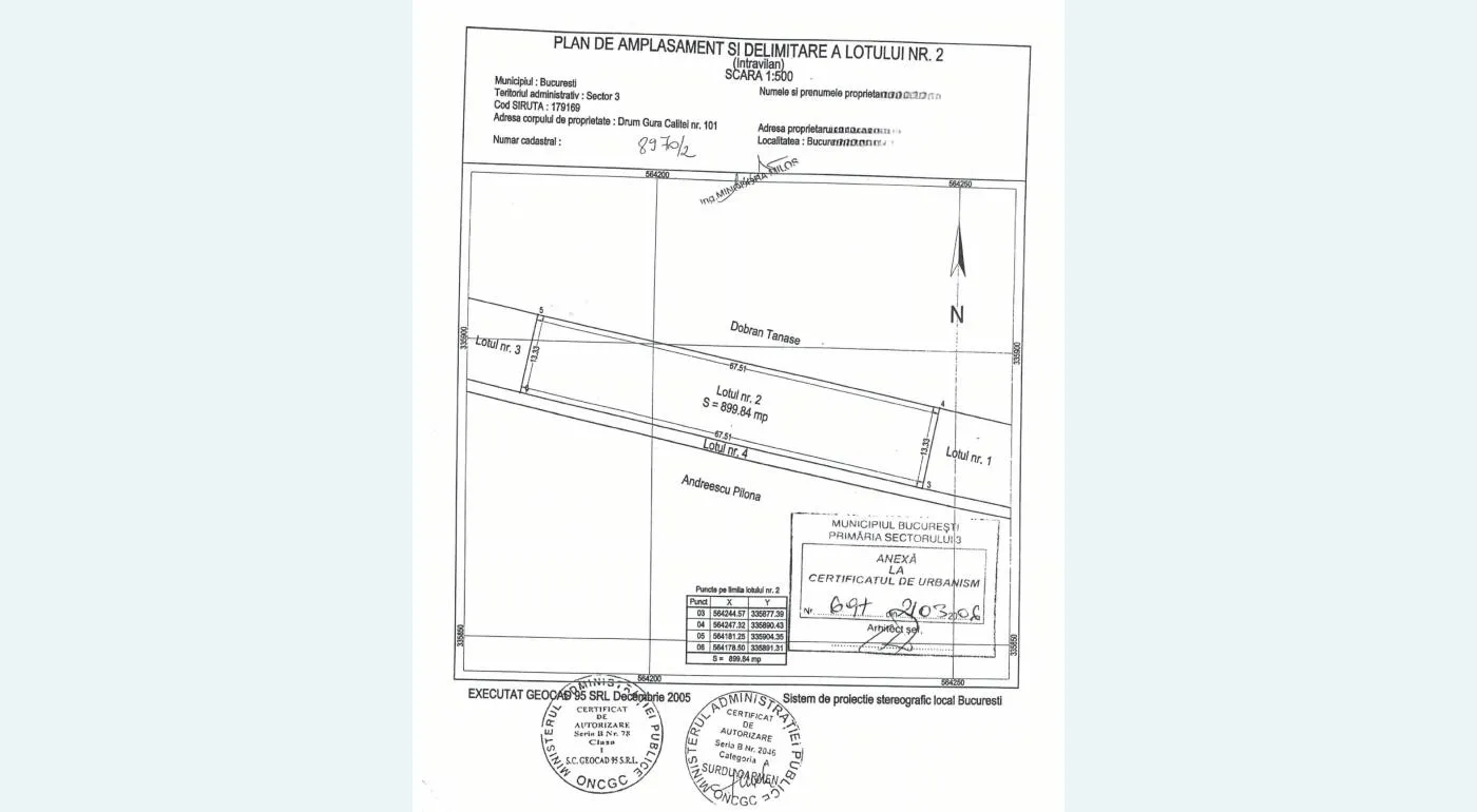 Vand teren intravilan