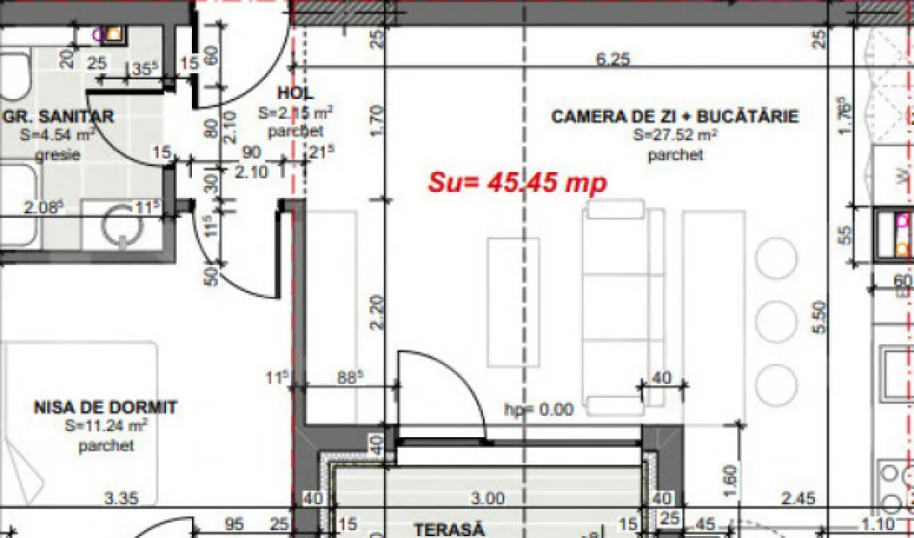 apartament 2 camere zona cojocnei