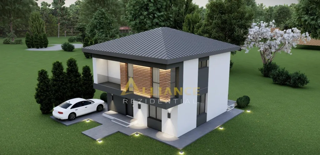 Ansamblu rezidential 200m pana la statia de autobuz stra