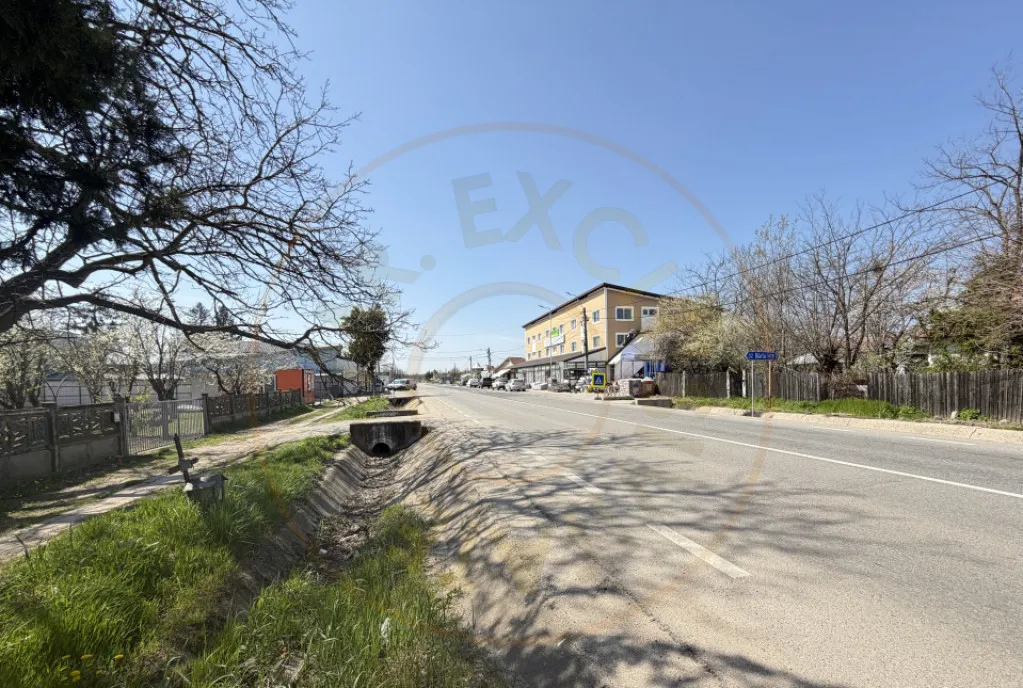 Teren 1047 mp casa deschidere dn Lunca Corbului